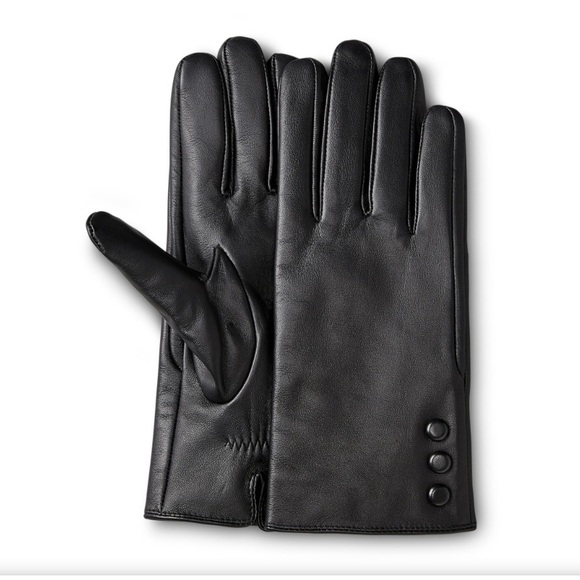 Denver Hayes Women's T-Max Insulated Leather Gloves - Black size L/G NWT - Picture 1 of 4